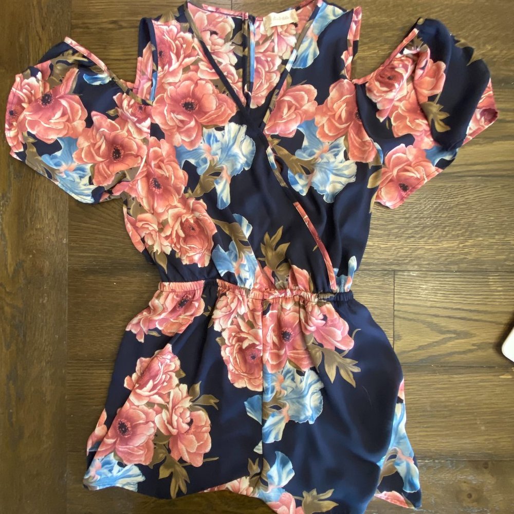 Alter'd State Floral Romper Size L
